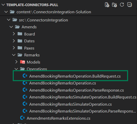 Build Request AmendRemarks