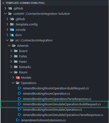 Build Request AmendRooms