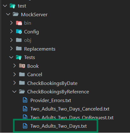Mock Example