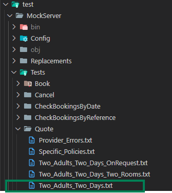 Mock Example