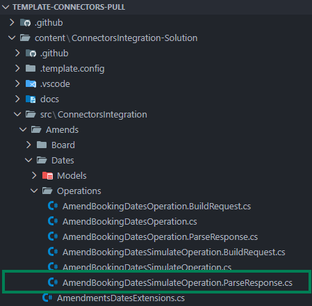 Build Response AmendBookingDates