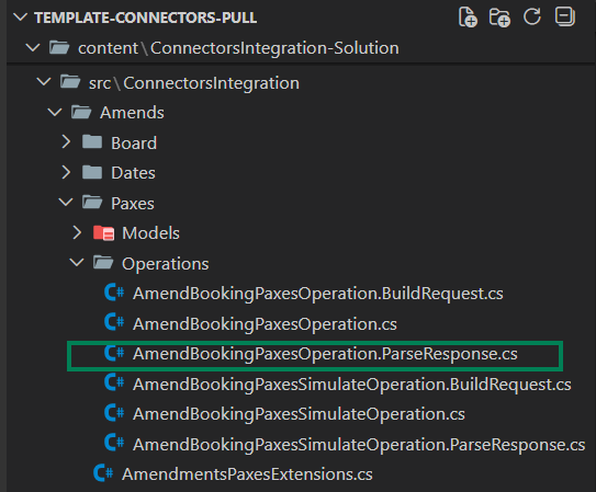 Build Response AmendBookingPaxes