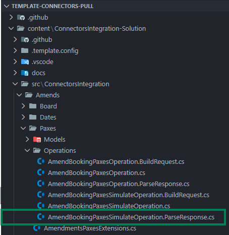 Build Response AmendBookingPaxes