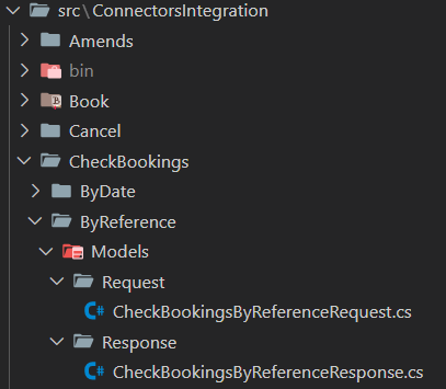 Response example